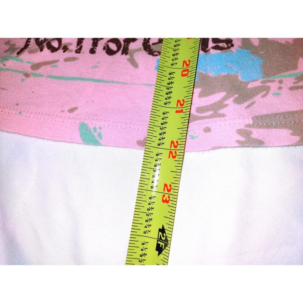 Vintage Y2K Pink‎ Floral Graphic Baby Tee Made in USA Glam Coquette Class Top - Picture 3 of 9